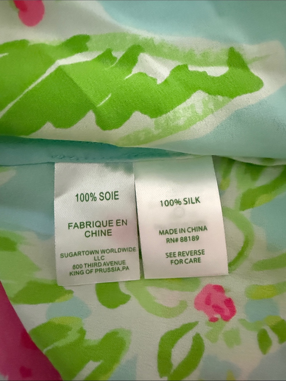 Lilly Pulitzer Stacy tank size XL - Picture 5 of 8